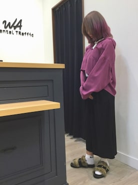 「モノトーン派？カラーコーデ派？」｜WAORientalTRaffic高松店さん（レディース・150cm）の冬コーディネート