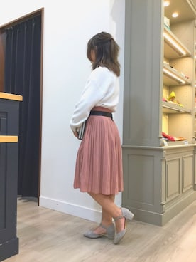 「ハーフアップ」｜WAORientalTRaffic高松店さん（レディース・150cm）の春コーディネート