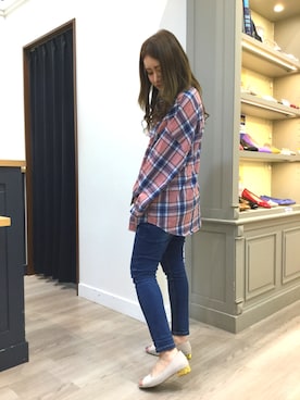 「オープントゥ」｜WAORientalTRaffic高松店さん（レディース・160cm）の春コーディネート