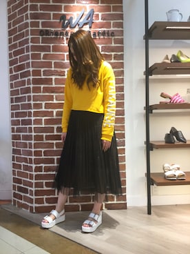 「オリエンタルトラフィック」｜WAORientalTRaffic高松店さん（レディース・160cm）の春コーディネート