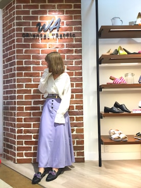 「ORiental TRaffic（オリエンタルトラフィック）のアイテム（ローファー）」を使った、WAORientalTRaffic高松店さん（レディース・150cm）の春コーディネート