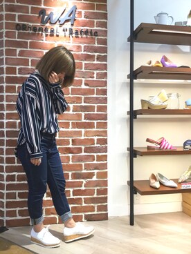 「オリエンタルトラフィック」｜WAORientalTRaffic高松店さん（レディース・150cm）の春コーディネート