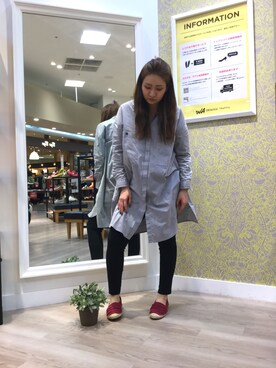 「オリエンタルトラフィック」｜「アイテム（スリッポン）」を使った、WAORientalTRaffic高松店さん（レディース・160cm）の春コーディネート