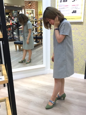 「千鳥柄」｜WAORientalTRaffic高松店さん（レディース・150cm）の春コーディネート