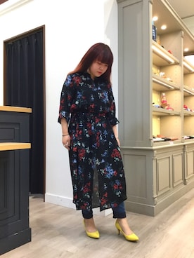 「WA!KARU（ワカル）のアイテム」を使った、WAORientalTRaffic高松店さん（レディース・152cm）の春コーディネート