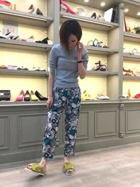 「ホワイトソール」｜WAORientalTRaffic高松店さん（レディース・159cm）の春コーディネート