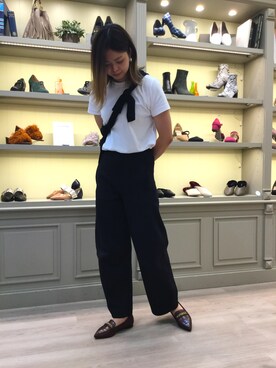 「チェーン」｜WAORientalTRaffic高松店さん（レディース・171cm）の秋コーディネート