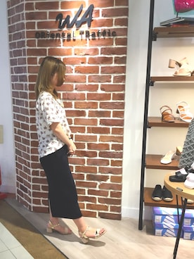 「メタリック」｜WAORientalTRaffic高松店さん（レディース・150cm）の夏コーディネート