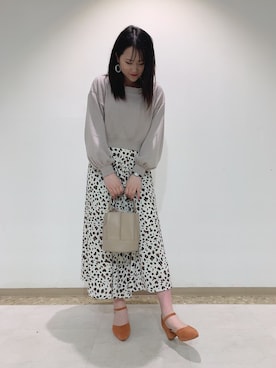 「11101」｜WAORientalTRaffic高松店さん（レディース・171cm）の春コーディネート