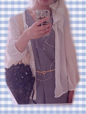 「Wpc.（ダブリュピーシー）のアイテム（その他）」を使った、momokoさん（レディース・164cm）の春コーディネート
