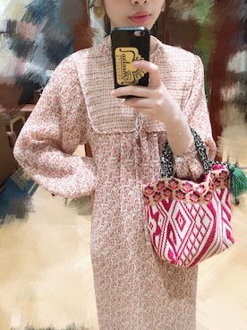 「Kastane（カスタネ）のアイテム（ワンピース、その他）」を使った、momokoさん（レディース・164cm）の春コーディネート