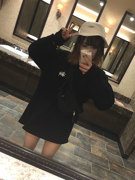 「H&M（エイチ・アンド・エム）のアイテム（その他）」を使った、Na-chimさん（レディース・156cm）の冬コーディネート