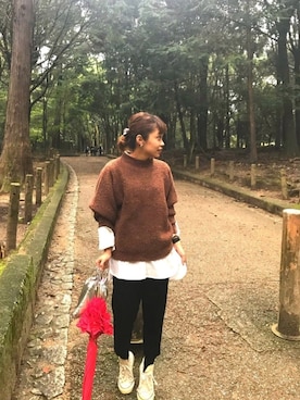 おはぎ❇︎さんさん（レディース・154cm）の秋コーディネート