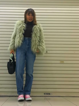 おはぎ❇︎さんさん(レディース・154cm)の冬コーディネート