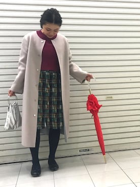 「antic rag（アンティックラグ）のアイテム」を使った、おはぎ❇︎さんさん（レディース・154cm）の春コーディネート