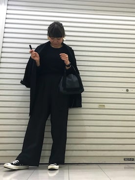 「CONVERSE（コンバース）のCONVERSE (コンバース）　JACK PURCELL　ジャックパーセル　（スニーカー）」を使った、おはぎ❇︎さんさん（レディース・154cm）の春コーディネート