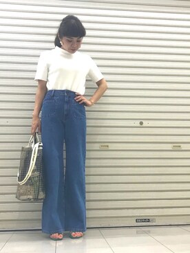 「rouge」｜おはぎ❇︎さんさん（レディース・154cm）の春コーディネート