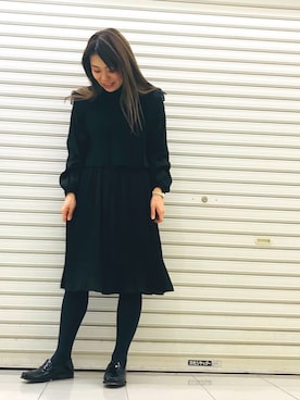スピックアンドスパン　モヘヤジャギーコート Spick & Span（スピックアンドスパン）の「モヘアシャギーC/N