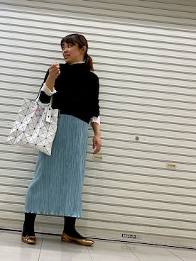 BAOBAO ISSEY MIYAKE バオバオ LUCENT W COLOR トートバッグ BAO BAO ISSEY MIYAKE（バオバオイッセイミヤケ）の「BAO BAO