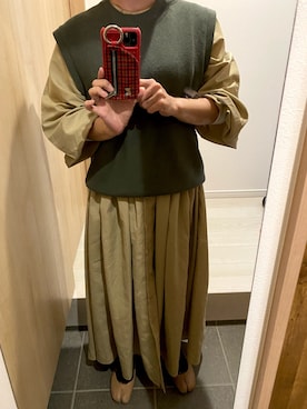 「春めきシューズ」｜「アイテム（PC・スマホグッズ/家電）」を使った、おはぎ❇︎さんさん（レディース・154cm）の春コーディネート