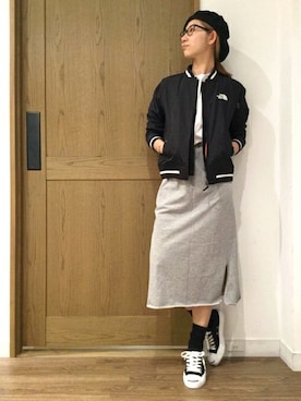 「SHIPS Days（シップスデイズ）のアイテム（ジャケット/アウター）」を使った、橋本さん（レディース・162cm）の春コーディネート