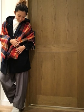 「SHIPS Days（シップスデイズ）のアイテム」を使った、橋本さん（レディース・162cm）の秋コーディネート