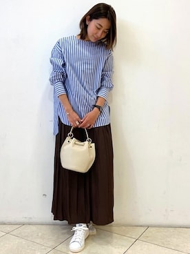 橋本さん（レディース・162cm）の春コーディネート