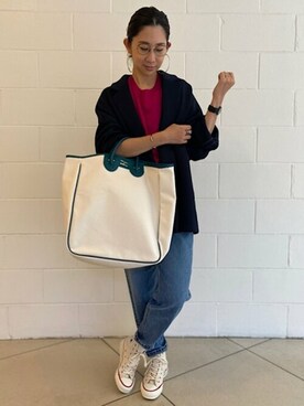 橋本さん（レディース・162cm）の秋コーディネート