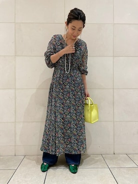 橋本さん（レディース・162cm）の冬コーディネート