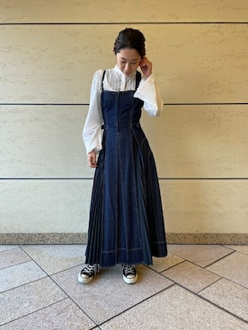 橋本さん(レディース・162cm)の春コーディネート