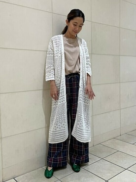 橋本さん（レディース・162cm）の春コーディネート