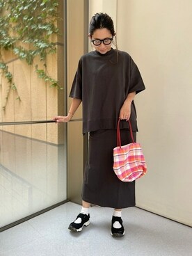 橋本さん(レディース・162cm)の春コーディネート