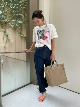 橋本さん（レディース・162cm）の春コーディネート