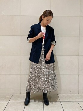 橋本さんのコーディネート