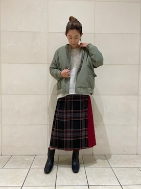 橋本さんのコーディネート