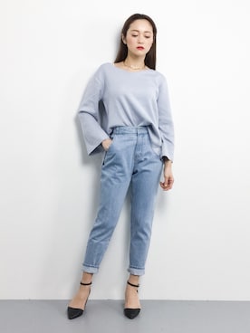 三上玲奈さん(レディース・165cm)の冬コーディネート