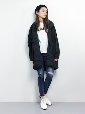 三上玲奈さんのコーディネート