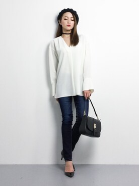 三上玲奈さんのコーディネート