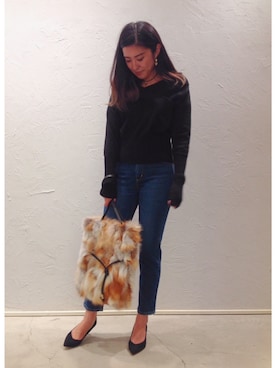 「INTERPLANET（インタープラネット）のアイテム」を使った、▲Yuuri.s▼さん（レディース・165cm）の秋コーディネート