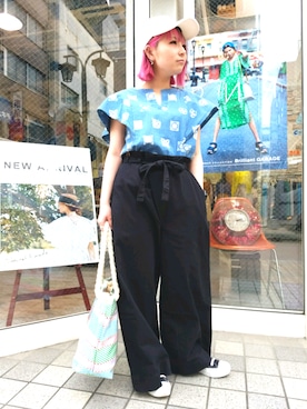 まぁさん（レディース・151cm）の春コーディネート