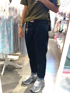 「ADLIB（アドリブ）のアイテム」を使った、wingjai_lhwさん（メンズ・170cm）の夏コーディネート