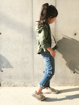 Niinaさん（キッズ・120cm）の春コーディネート