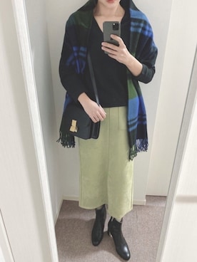 rskさん（レディース・160cm）の冬コーディネート