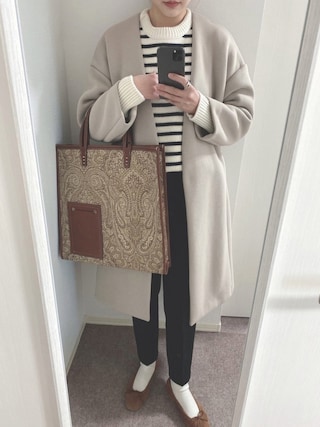 Plage スポンジリバーコート 36 ブラウン Plage スポンジリバーコート