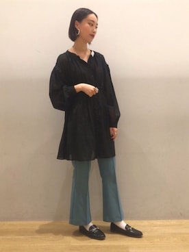 「初投稿」｜MIYABEさん（レディース・163cm）の秋コーディネート