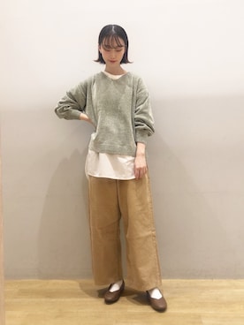 MIYABEさん（レディース・163cm）の秋コーディネート