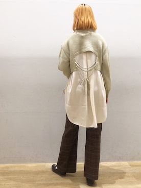 MIYABEさん（レディース・163cm）の冬コーディネート