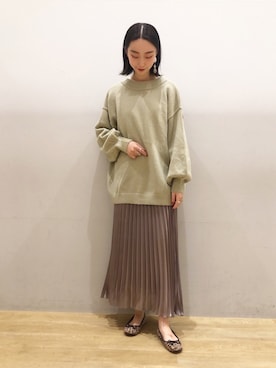 MIYABEさん（レディース・163cm）の冬コーディネート