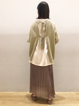 MIYABEさん（レディース・163cm）の冬コーディネート