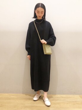 MIYABEさん（レディース・163cm）の冬コーディネート